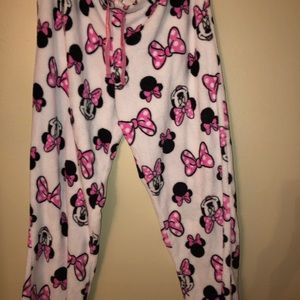 Disney Minnie MousePlush PJ’s New with tags".